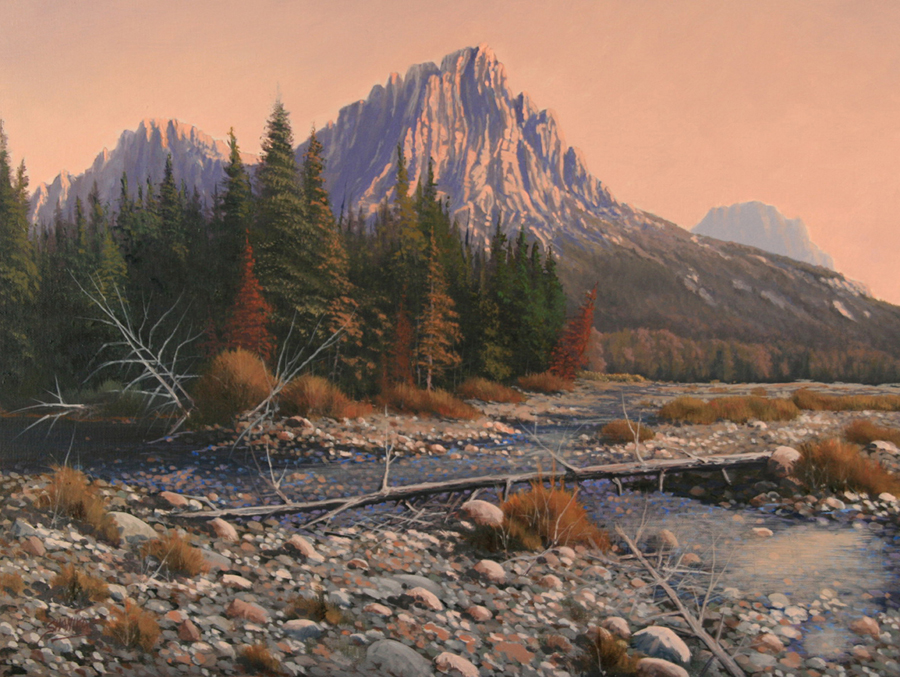 Fading Light On Horse Creek