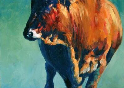 Lee Cable – Moonlit Longhorn